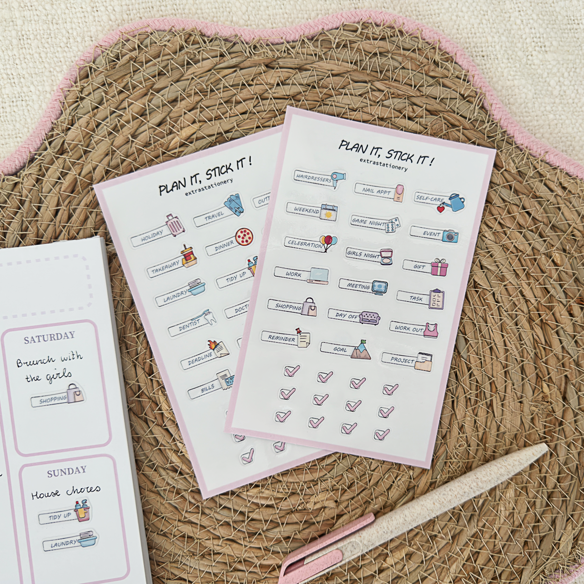Essential Planner and Diary stickers - 36x