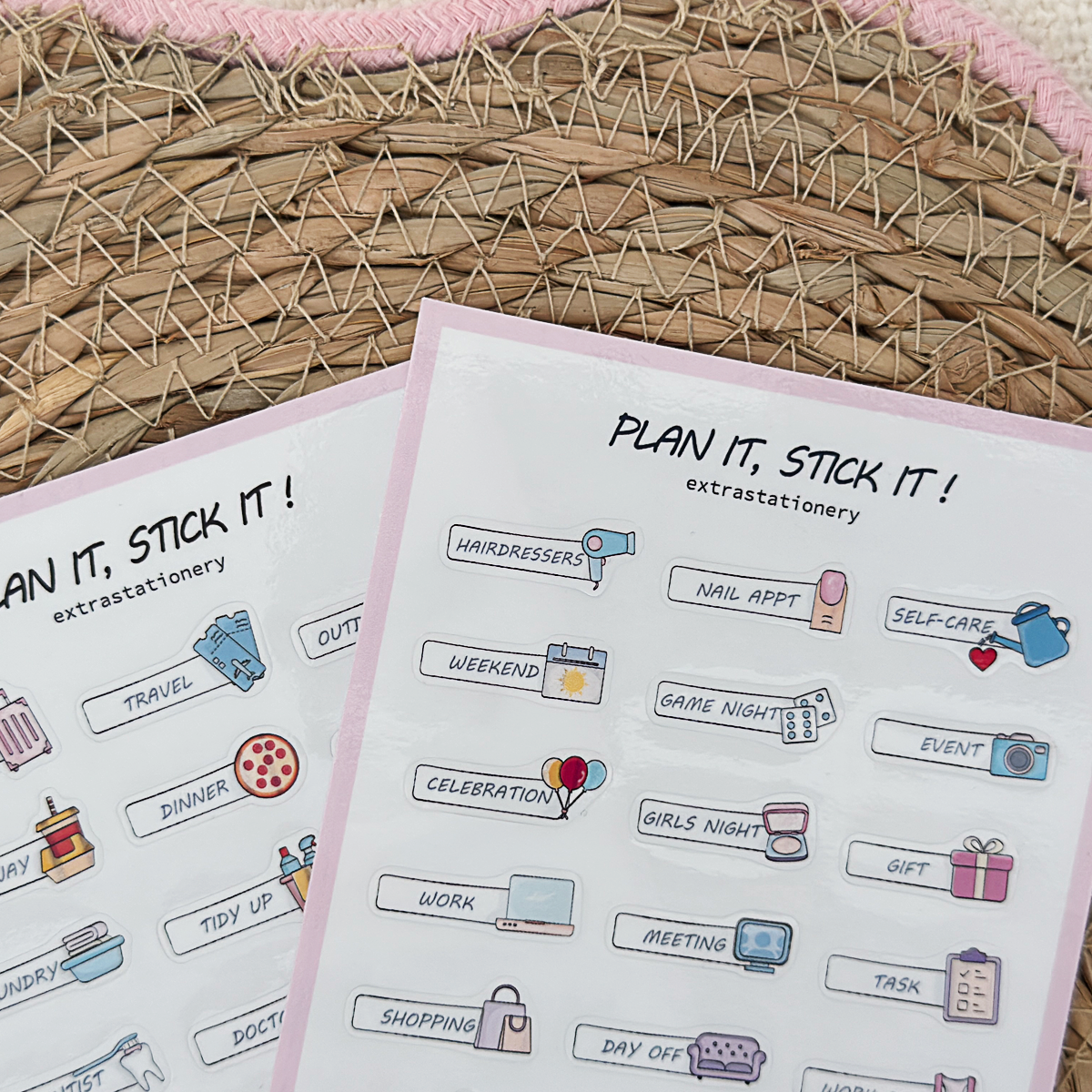 Essential Planner and Diary stickers - 36x