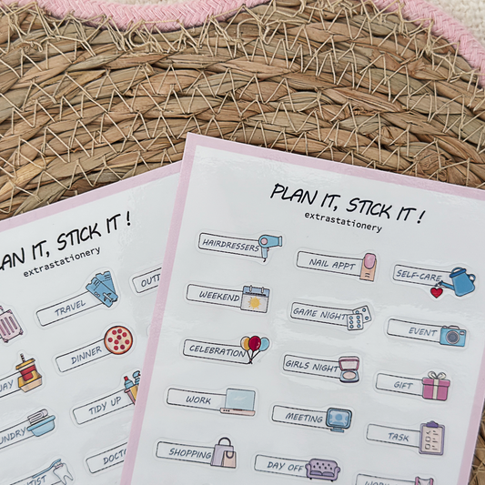 Essential Planner and Diary stickers - 36x