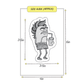 cool fish sticker size guide