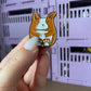 Corgi Cutie Enamel Pin - A heartwarming enamel pin featuring an adorable corgi puppy, perfect for dog enthusiasts and lovers of cute accessories.