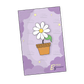 Cute Flower Enamel Pin - A vibrant and detailed enamel pin in the shape of a cute flower, perfect for adding a touch of spring to your outfits.