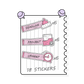 Rose fusion planner stickers are designed for effective project management, including managing important project deadlines with deadline stickers, tracking and organizing project tasks with project planner stickers, and marking and prioritizing urgent tasks with dedicated urgent planner stickers.