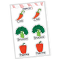 Veggies - 24 Stickers Set