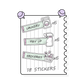 Minty blush, planner stickers provide practical solutions for household tasks, including managing laundry tasks and routines with laundry stickers, organizing and decluttering spaces with tidy up stickers, and planning and organizing shopping lists for groceries with dedicated planner stickers.