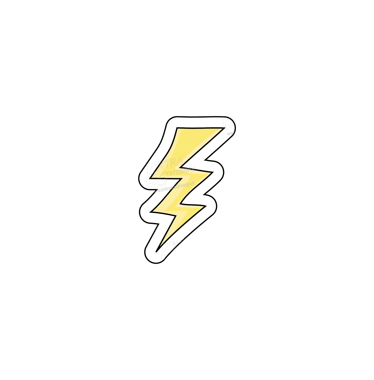 A sticker of a cute, funny frog with its tongue wrapped around a lightning bolt, dubbed 'The Lightning Licker,' showcasing a blend of humor and adventure.