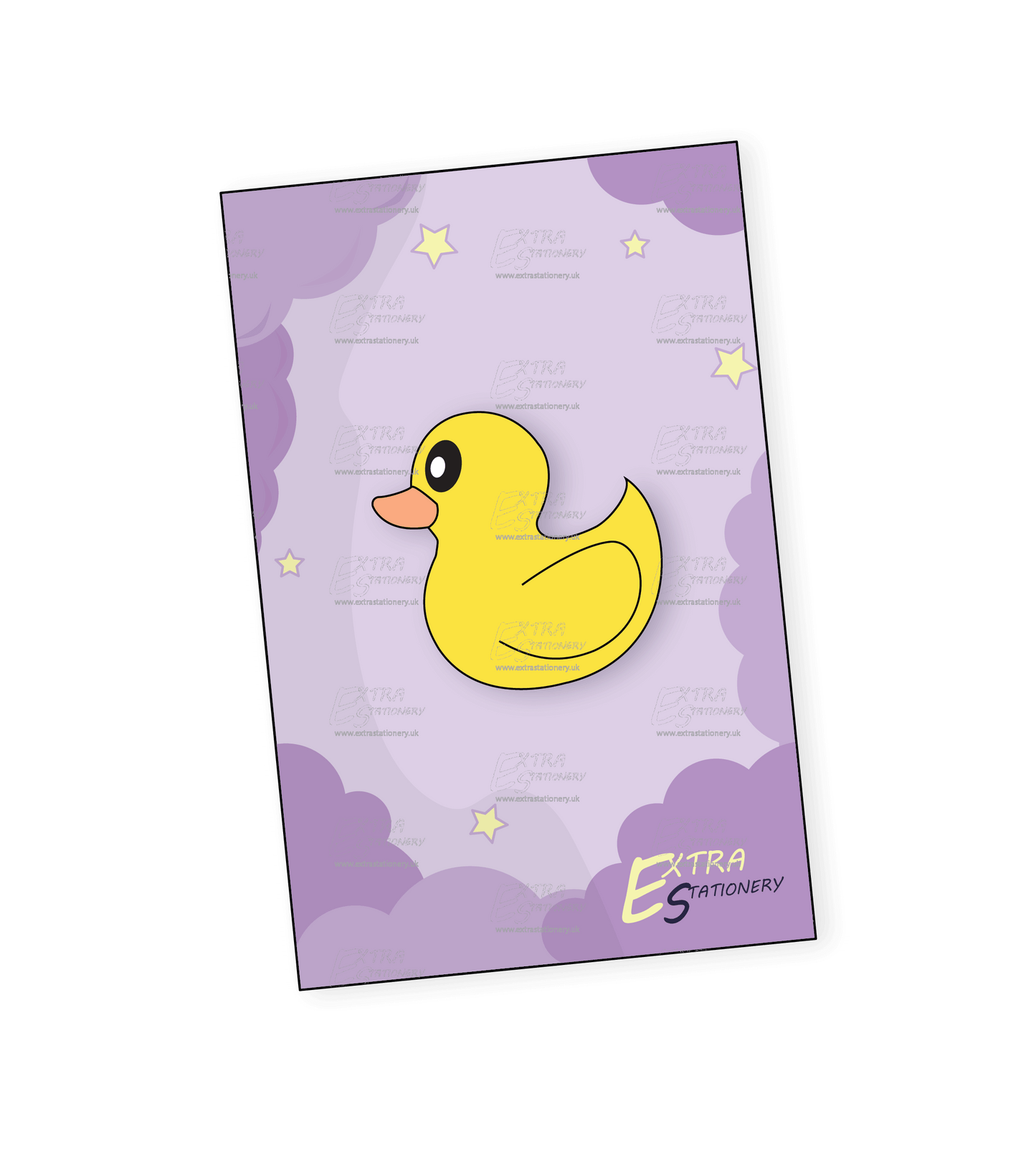 Little Duckling Enamel Pin - A sweet enamel pin featuring a cute baby duckling, perfect for duck enthusiasts and lovers of adorable accessories.