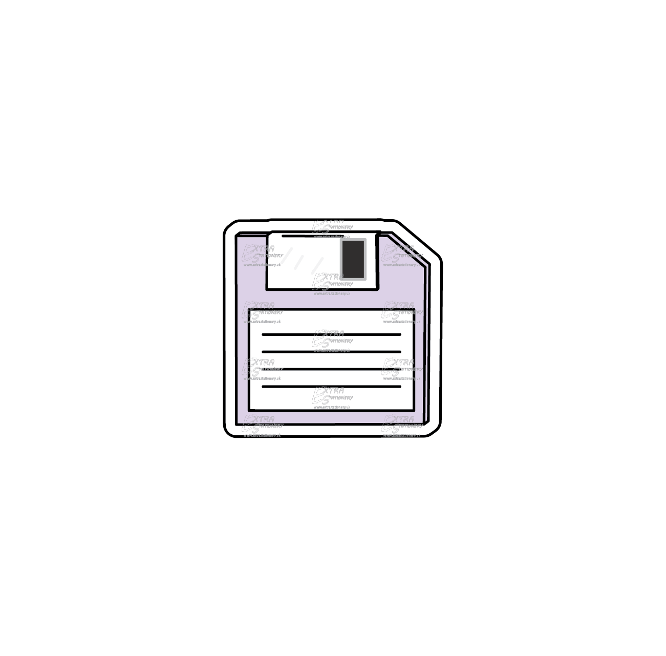 Sticker of an old school computer with floppy disk drives and a mouse featuring a scrolling ball, capturing retro tech allure